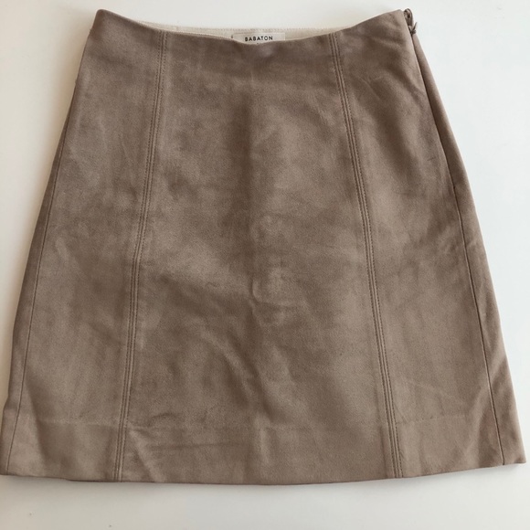 Aritzia Babaton Light&Dark Grey Hopper Skirt - Picture 1 of 5